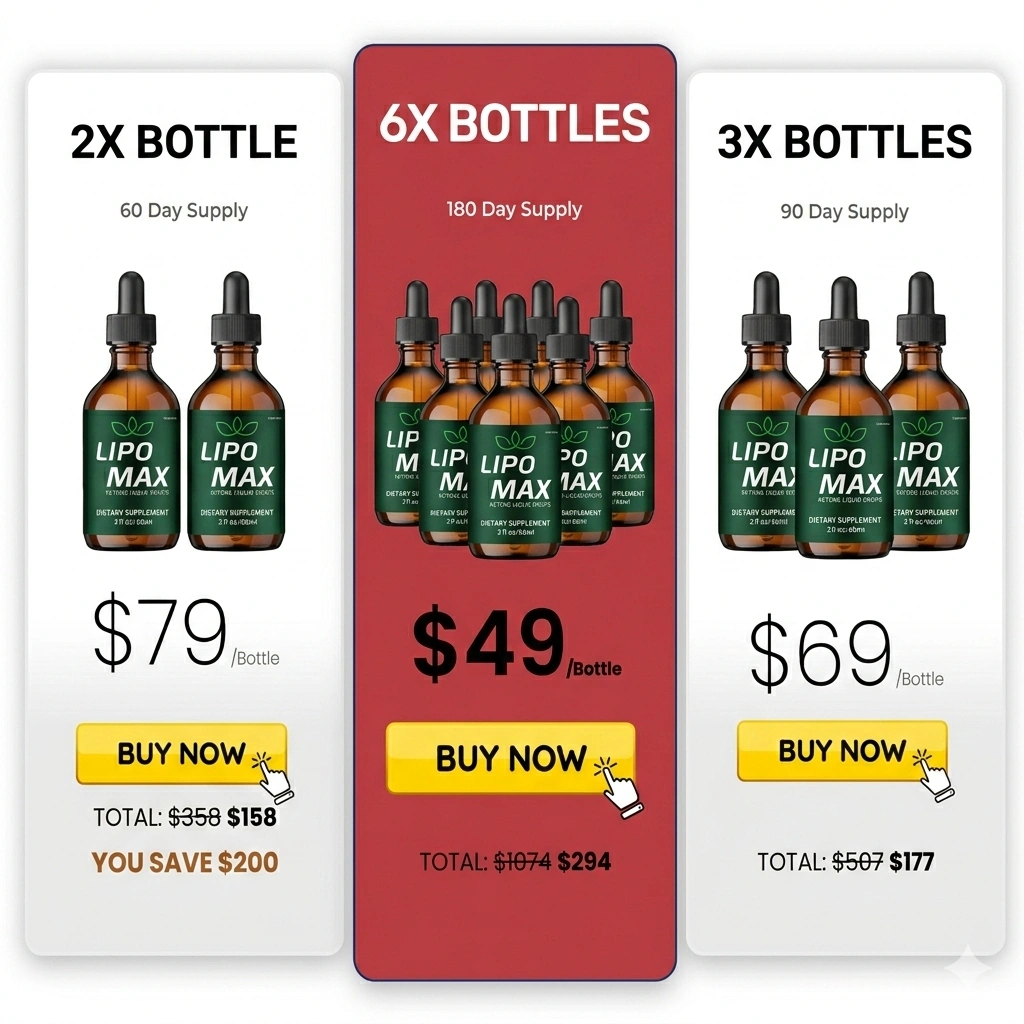 LipoMax Official Website Pricing and Special Deals LipoMax Official Price Packages and Discount Offers